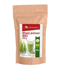Mladý ječmen BIO - prášek - bio kvalita - 250 g